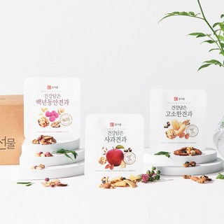 [본사공식몰]유기샘 국산 건강담은 매일견과세트 3종 15일분, 1개