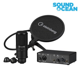 스테인버그 USB 오디오 인터페이스, IXO12  Podcast Pack, 혼합색상