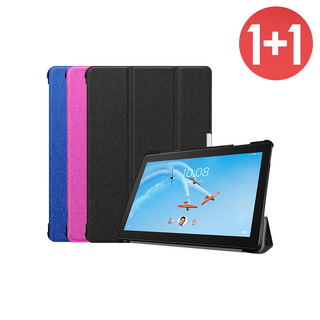 레노버탭 P10 스마트 커버 케이스 블루와 블랙 2개 세트