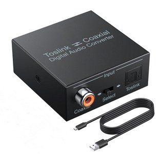 Toslink 轉 Coaxial 數位音訊轉換器, 1個, 50-510