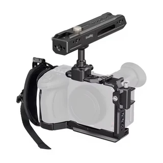 소니 FX2용 스몰리그 카메라 케이지 키트 (탑 플레이트 클램프 콜드 슈 NATO 핸들 손목 스트랩 포함) -558