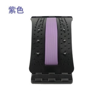 腰椎伸展器 10磁石98按摩點 三段高度可調 背部腰部拉筋板 紫色, 10磁石+98按摩點 紫色盒裝