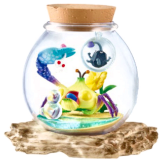 RE-MENT 皮克敏盆景品系列收藏P2 盒玩 皮克敏 盆景 公仔 景品 收藏 全6款, C款/湖邊戰鬥1MX17, 1個