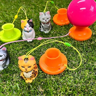 파크골프티와 심통난고양이 티걸이 골프티, 백호 고양이1개, 1개