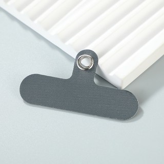 我家有隻貓 手機掛繩夾片/墊片 - 多款可選，適用各型號手機，兒童節/聖誕節/生日禮物推薦, 1個, 4.灰色