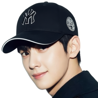 힐링센트 핏좋은 자수 볼캡 야구모자, 2개, 네이비