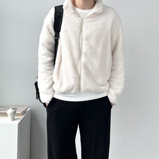 소프트 보들 플리스 집업 자켓 후리스 점퍼 아우터 남녀공용베이직플리스자켓