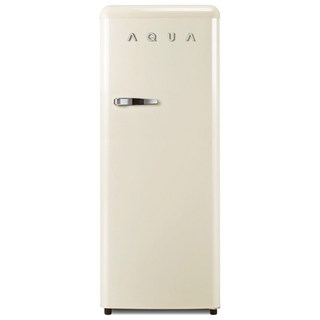 하이얼 AQUA 레트로 스탠드형 김치냉장고 120L 방문설치 ARK133MNI 크림아이보리