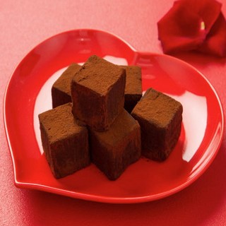 [신키네도] 일본 음식 디저트 달콤한 파베 생초콜릿 와쇼콜라 큐브 180g, 1개