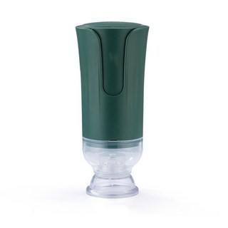 Benice 電動真空機，食品級材質，單鍵操作, 真空機-墨綠色（加贈五個袋子）