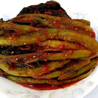 묵은갓김치 3kg 돌산갓 정아네 돌산 갓김치 직송, 1kg, 3개