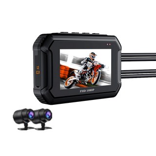 機車行車記錄器 FHD 1080P 高畫質星光夜視 GPS 防水 雙鏡頭 Wi-Fi, 無記憶卡, D9+雙鏡頭/WIFI版