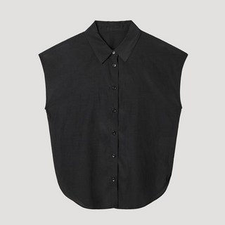 정품 시스티나 여성 블라우스 캡 슬리브 슬릿 SWWSTP22040 깔끔 프리랜서 룩