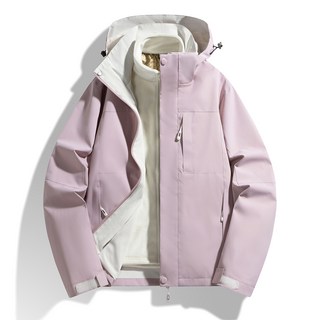 三合一情侶款秋冬沖風外套-防風禦寒舒適透氣耐磨石墨烯發熱內膽