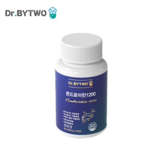 닥터바이투 콘드로이친1200 초록잎홍합 보스웰리아 어골칼슘 상어연골, 60정, 1개