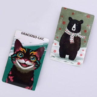 라온하제 냉장고 자석 포토 사진 여행 현관 문 마그넷 액자 주문 제작 커스텀, 직사각형(8.8x5.4)