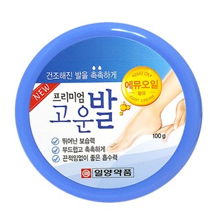 일양약품 뉴프리미엄 고운발 발뒤꿈치 각질관리, 1개입, 1개, 100g