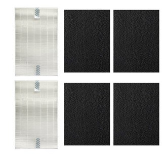 適用Honeywell空氣清淨機濾心 HPA-200APTW HPA-202APTW HEPA濾網 活性碳濾網, 1套