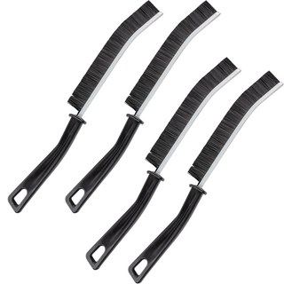 퓨어미즈키 초슬림 다용도 틈새 만능 브러쉬 청소솔, 4개, 블랙