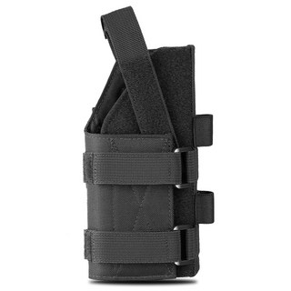 유니버설 전술 Molle 권총 총 권총 조정 가능한 권총 권총 9mm Glock 1911 G17 18 19 26 34 Ruger LCP Be, 01 Black_01 CHINA, 1개