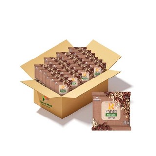 그린너트 리얼넛츠 오리진 믹스넛, 25g, 100개
