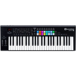 Novation Launchkey MKII MK2 49鍵 MIDI鍵盤控制器，力度感應，RGB打擊墊，音樂製作, 1個, 只提供郵寄或宅配