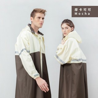 【達新牌】達新戰將連身式全開披肩雨衣 機車雨衣 可拆式雨帽 無印風