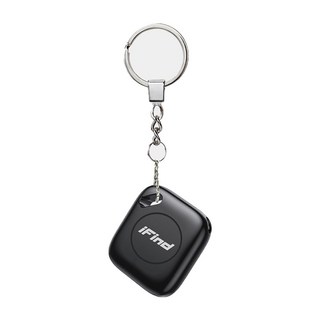 iFind全球定位器 定位器 追蹤器 防丟器 寵物追蹤器 迷你定位器 行李定位器 長輩走失, 黑色(極簡款), 1個