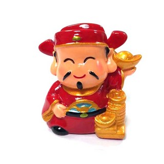 招財捧元寶財神爺公仔擺飾 辦公室風水裝飾 新年送禮佳品 財源廣進 好運連連