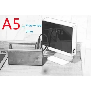 초음파 세척기 야채 소형 데스크탑 싱크대 자동 설거지기, 01 A5