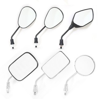 오토바이 사이드미러 백미러 거울 범용 만능 8mm 10mm, 스타사각 8mm, 1개
