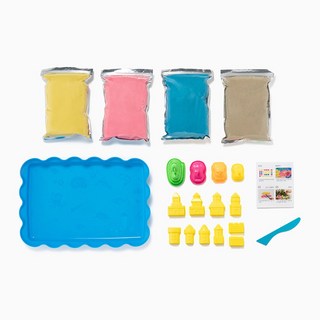 민화샵 매직 모래놀이 세트, 1개, 매직 모래놀이 세트 I2400060