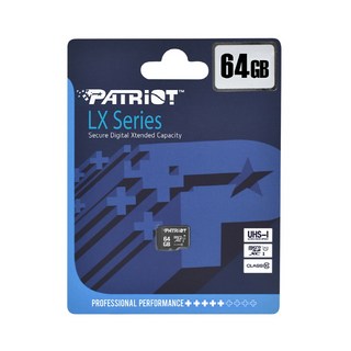 패트리어트 LX Series 마이크로SD 64GB 파인인포, 1개
