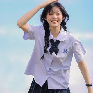優選好物jk製服套裝 泰國校服 娜諾短袖 泰式襯衫 學院風班服女夏初高中畢業服 百褶裙套裝 jk製服 學院風班服