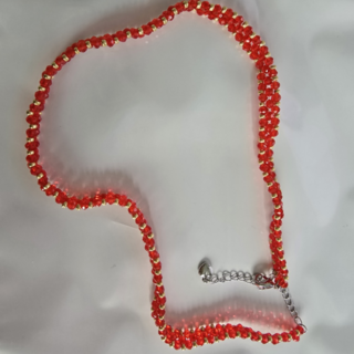 론델컷 여성 크리스탈 비즈 목걸이