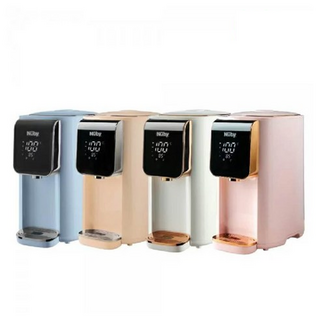 Nuby 智能七段定溫調乳器 電熱水壺 泡奶機, 寶貝藍, 1個