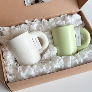 해피프레 뭉툭 머그컵