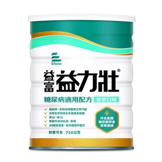 【益富】益力壯 糖尿病適用配方-原味/香草 750g, 1個, 香草,一罐