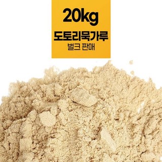 헬로우그린 도토리묵가루 20kg 벌크 대용량 도토리묵 도토리전분, 1박스
