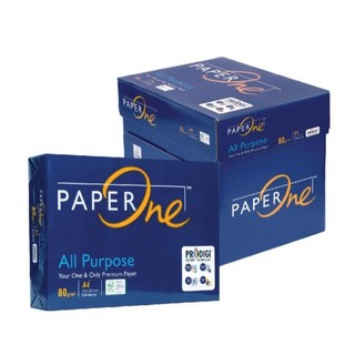 PAPAE ONE A4 80磅影印紙 藍包 (A4 x 5包入) (雷射 . 影印 . 傳真 . 噴墨 ), 1個