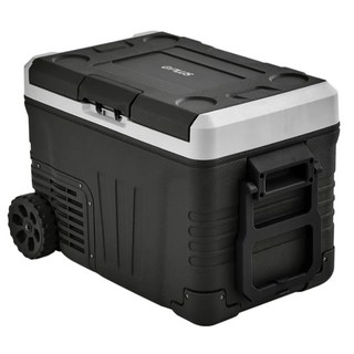 大桃園 【G-PLUS】GP-MCR01 35L溫控行動露營冰箱(迷霧黑/森林綠), 森林綠