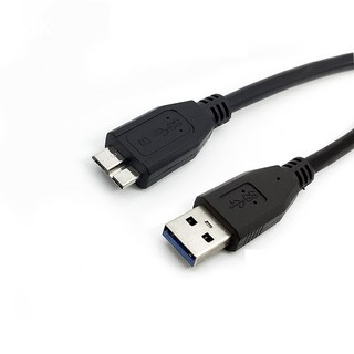 ATake USB3.0 A公轉Micro B公 高速傳輸線(45cm), 1個