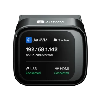 JetKVM 오픈 소스 HDMI USB 원격 관리 데스크탑 제어 장치 RJ45 맥/윈도우/리눅스 등, 01 빠른