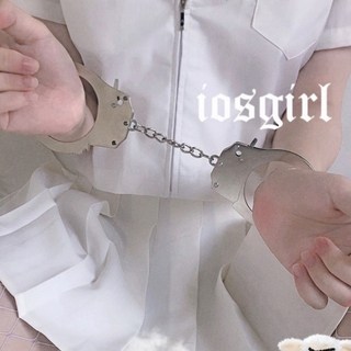 禁錮- 重口味激情前戲 升級 不銹鋼 手銬 玩具道具，增加情趣，享受束縛帶來的刺激感