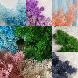 花續 永生蓬萊松/多色/浮游花/乾燥花/永生花/香磚/插花/玻璃盅/花盒/DIY, 煙燻,5克