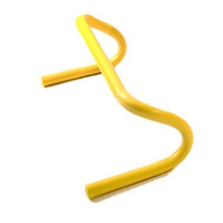 야외활동 체육활동 달리기연습 탄력소재 미니허들 장애물허들 그룹운동 장애물달리기, 1개, 옐로우