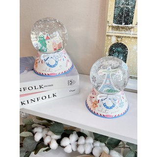 [음악특강][크리스마스] 스노우볼만들기 키트 with 캐럴/샹송 음악교구, 옵션2.에펠탑(샹송수업), 1개