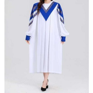 성가대 지휘자 가운 교회 성당 예배 의상 소매 단추