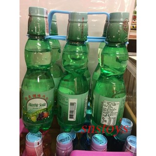 榮泉 彈珠汽水 古早味 懷舊零食 原味 塑膠瓶裝 6罐, 1個