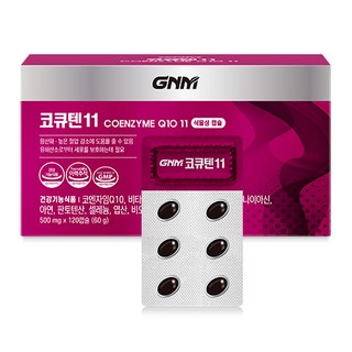GNM자연의품격 코큐텐11 코엔자임Q10 11, 120정, 1박스